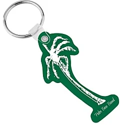 Palm Tree Soft Keychain - Opaque