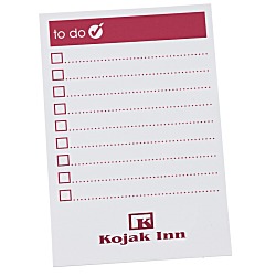 Post-it® Notes - 6" x 4" - Exclusive - To Do - 50 Sheet - 24 hr