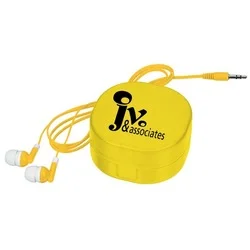 Colorful Ear Bud Carry All