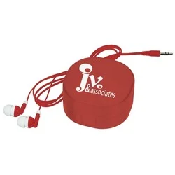 Colorful Ear Bud Carry All