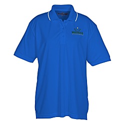 BLU-X-DRI Stain Release Performance Tipped Polo - Ladies'