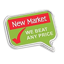 Value Lapel Pin - Message Bubble