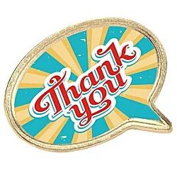 Value Lapel Pin - Speech Bubble
