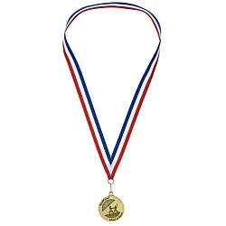 2" Econo Medal with Ribbon - Round