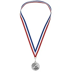 2" Econo Medal with Ribbon - Round