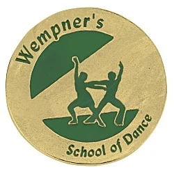 Classic Die Cast Lapel Pin - Round