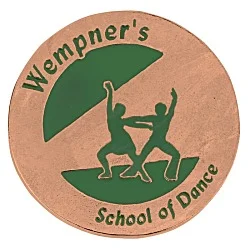 Classic Die Cast Lapel Pin - Round