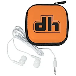 Color Top Case with Ear Buds
