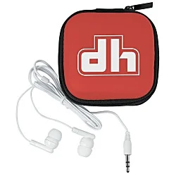 Color Top Case with Ear Buds