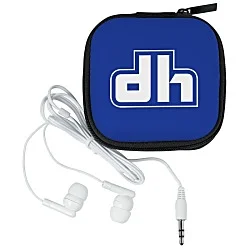Color Top Case with Ear Buds