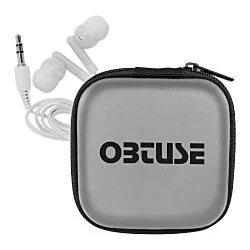 Color Top Case with Colorful Ear Buds