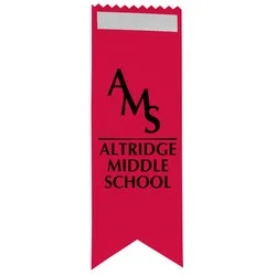 6" x 2" Dovetail Ribbon - Front Tape
