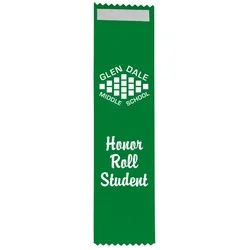 8" x 2" Pinked Ribbon - Front Tape