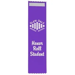 8" x 2" Pinked Ribbon - Front Tape