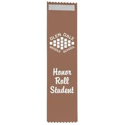 8" x 2" Pinked Ribbon - Front Tape