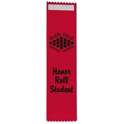 8" x 2" Pinked Ribbon - Front Tape