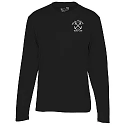 Popcorn Knit Performance Long Sleeve Tee - Men's - Screen