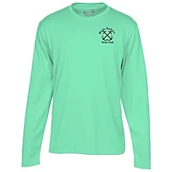 Popcorn Knit Performance Long Sleeve Tee - Men's - Screen
