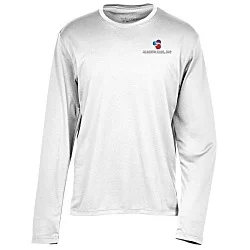 Popcorn Knit Performance Long Sleeve Tee - Men's - Embroidered