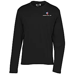 Popcorn Knit Performance Long Sleeve Tee - Men's - Embroidered