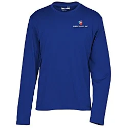Popcorn Knit Performance Long Sleeve Tee - Men's - Embroidered