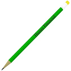 Create A Pencil - Jewel - Neon Yellow Eraser