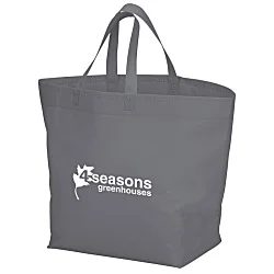 Heat Seal Large Gusset Tote - 13-1/2" x 12"