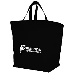 Heat Seal Large Gusset Tote - 13-1/2" x 12"