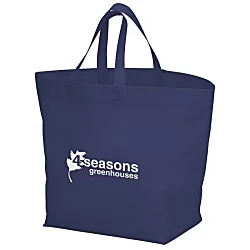 Heat Seal Large Gusset Tote - 13-1/2" x 12"