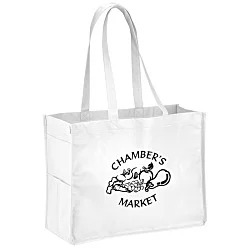Side Pocket Tote - 12" x 16"
