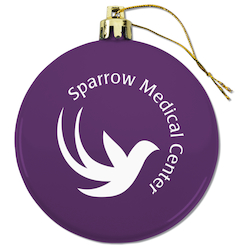 Flat Shatterproof Ornament - Opaque