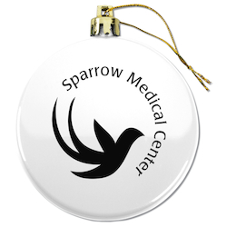Flat Shatterproof Ornament - Opaque