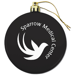 Flat Shatterproof Ornament - Opaque