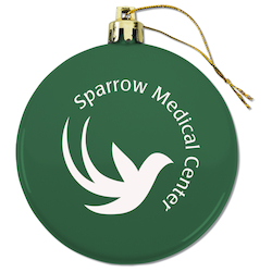 Flat Shatterproof Ornament - Opaque