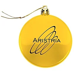 Flat Shatterproof Ornament - Translucent