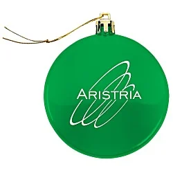 Flat Shatterproof Ornament - Translucent