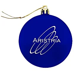 Flat Shatterproof Ornament - Translucent
