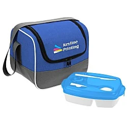 Chic Locking Lid Lunch Set