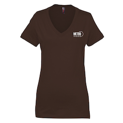Perfect Weight V-Neck Tee - Ladies' - Colors