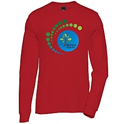 Hanes Beefy-T LS - Full Color - Colors