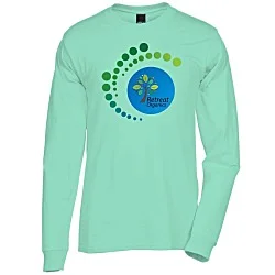 Hanes Beefy-T LS - Full Color - Colors
