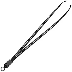 Lanyard with Neck Clasp - 5/8" - 32" - Snap Buckle Release - 24 hr
