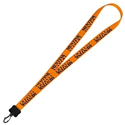 Smooth Nylon Lanyard - 3/4" - 36" - Plastic Swivel Snap Hook - 24 hr