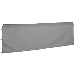 Standard 10' Event Tent - Half Wall - Blank