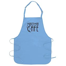 Stain Release Bib Apron - Screen