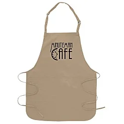 Stain Release Bib Apron - Screen