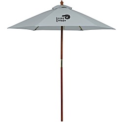 Wood Market Umbrella - 7'