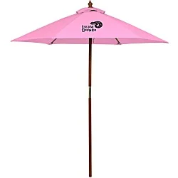 Wood Market Umbrella - 7'