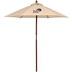 Wood Market Umbrella - 7'