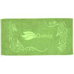 Tone on Tone Stock Art Towel - Hibiscus